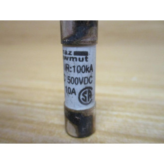 Ferraz Shawmut 6JX10 10A Fuse (Pack of 6) - Used
