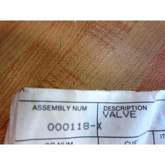 Vickers 000118-X Valve 000118X (Pack of 3) - New No Box