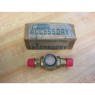 Wilkerson 3217-4 Refrigerant Sight Glass wDesiccant  32174