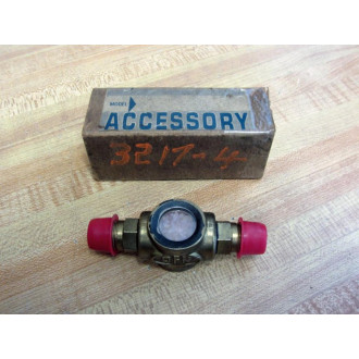 Wilkerson 3217-4 Refrigerant Sight Glass wDesiccant  32174