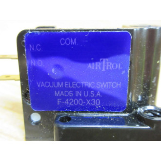 Airtrol F-4200-X30 Vacuum Switch F4200X30 - New No Box