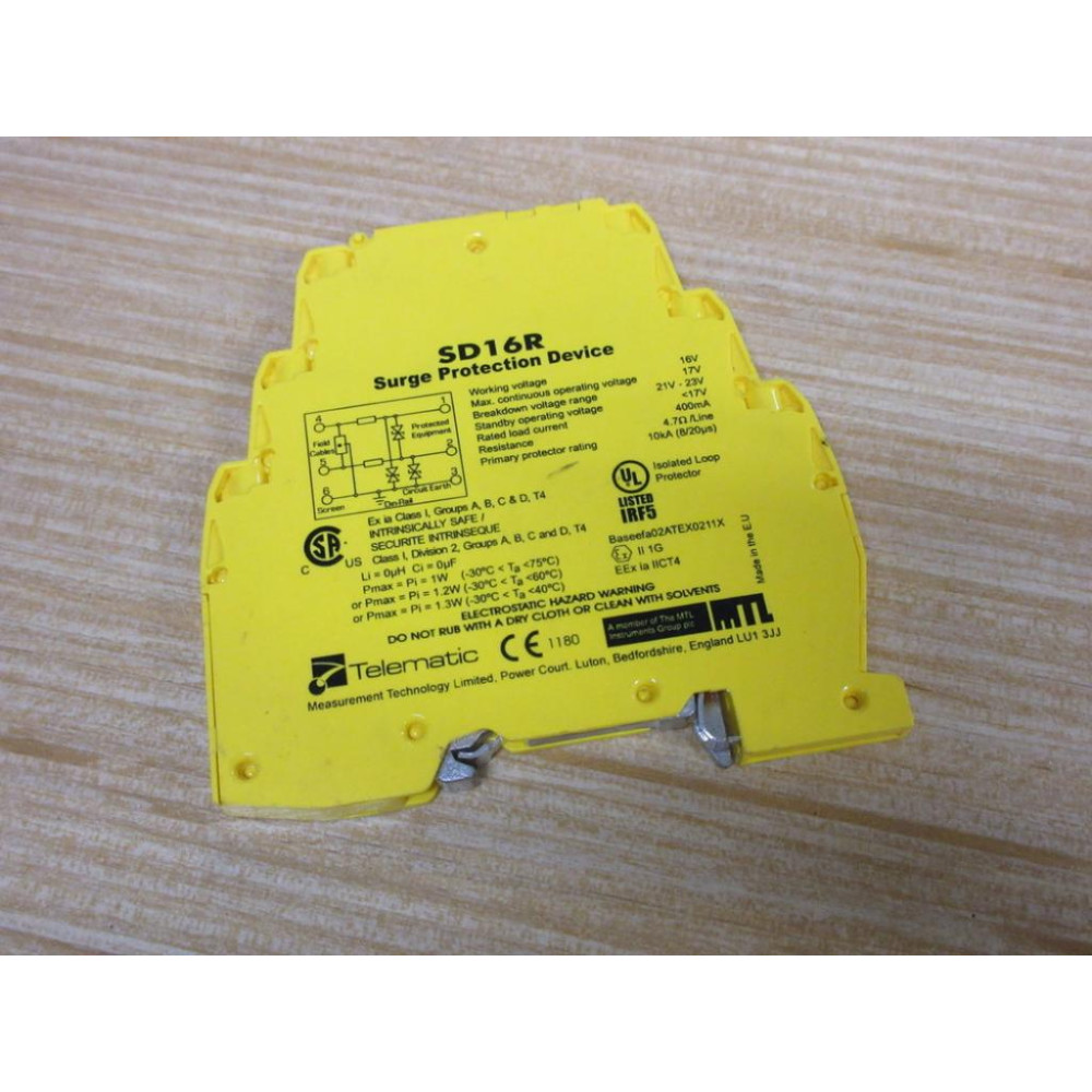 MTL SD16R Eaton Telematic Surge Protector - New No Box MTL SD16R Eaton Telematic Surge Protector - New No Box