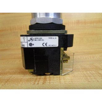 Allen Bradley 800T-FXP16RD4 Red Button W40171-002-01, W800T-XD4