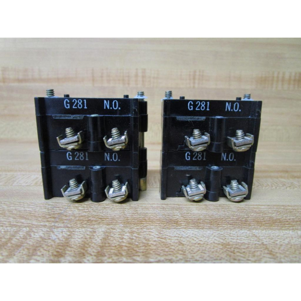 Cutler Hammer E30 G281 Contact Block G281 (Pack of 2) - New No Box