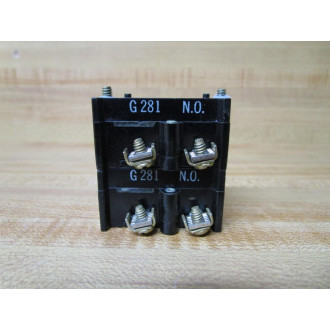 Cutler Hammer E30 G281 Contact Block G281 (Pack of 2) - New No Box