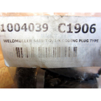 Weidmuller SAIS-T-21-K Field Attachable Connector SAIST21K 8569100000