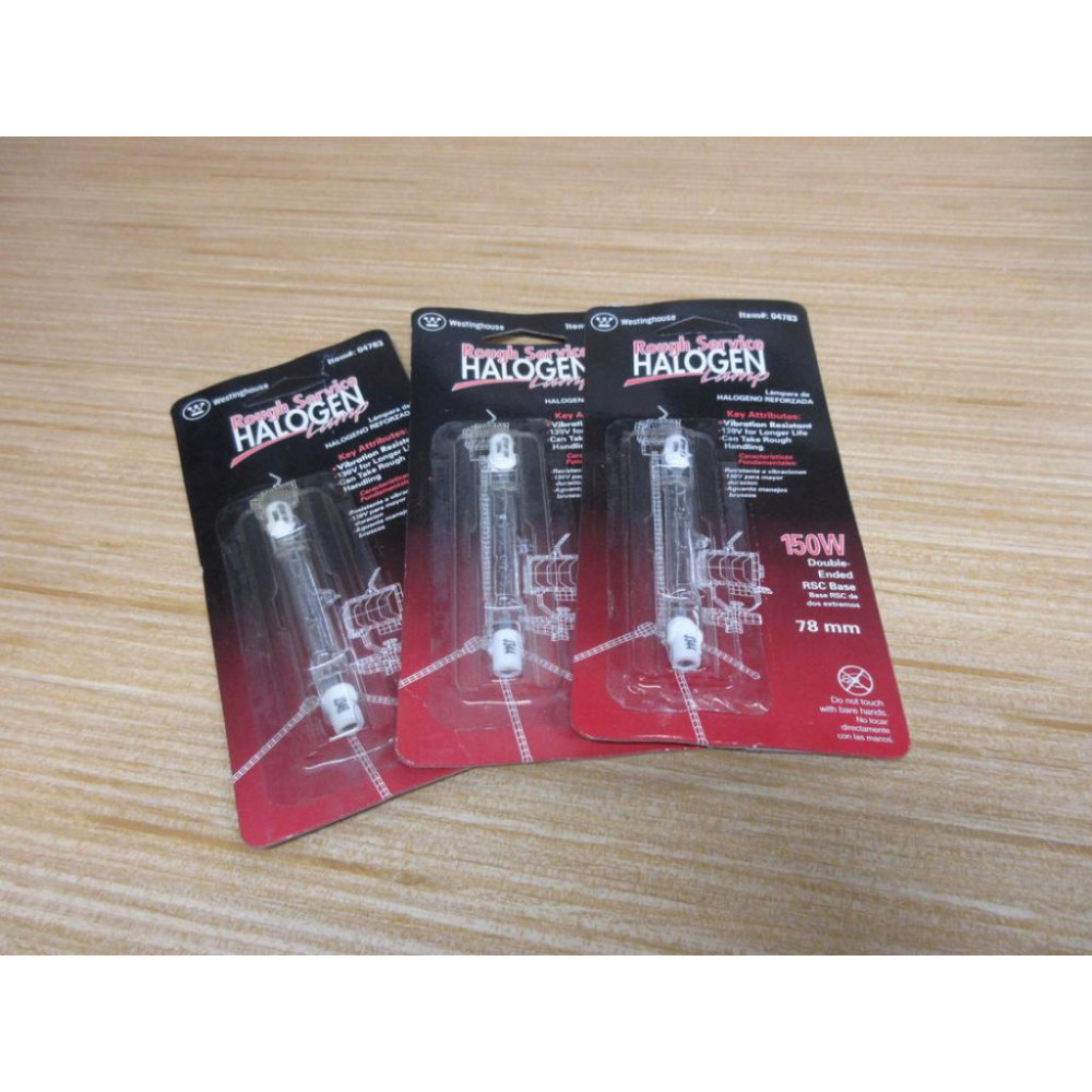 Westinghouse 04783 Rough Service  Lamp (Pack of 3)