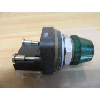 Allen Bradley 800T-QH10G Pilot 800TQH10G Green - Used