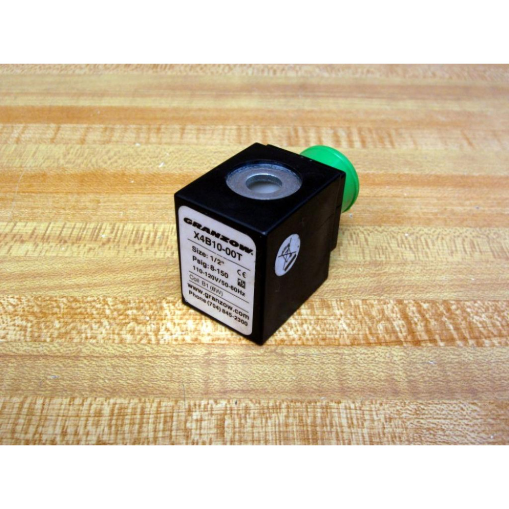 Granzow X4B10-00T Solenoid Coil X4B1000T - New No Box Granzow X4B10-00T Solenoid Coil X4B1000T - New No Box