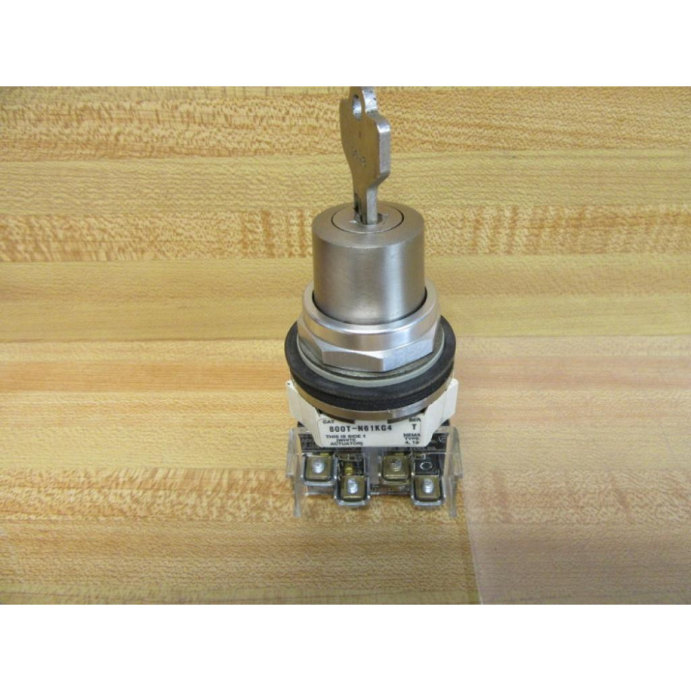 Allen Bradley 800T-N61KG4 4-Pos. Selector Switch - Used