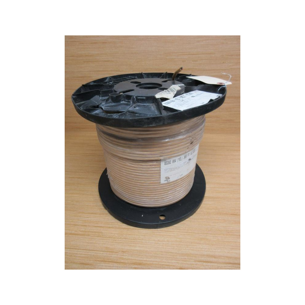 Belden 83393 004 (YEL) Control Cable 83393 004 500' Feet - New No Box