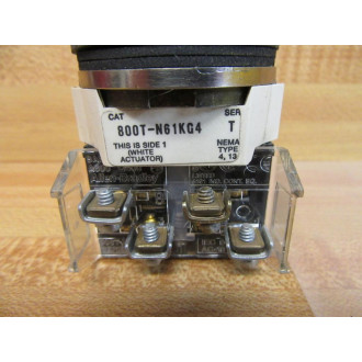 Allen Bradley 800T-N61KG4 4-Pos. Selector Switch - Used