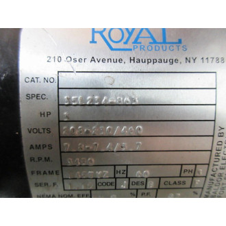 Royal Products 35L234-863 Motor 35L234863 - Used