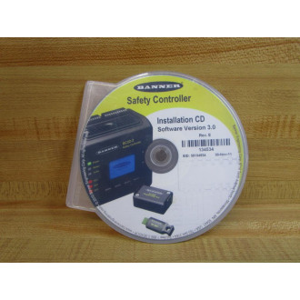 Banner 30134534 Installation CD Software 3.0 REV.E 134534 - Used