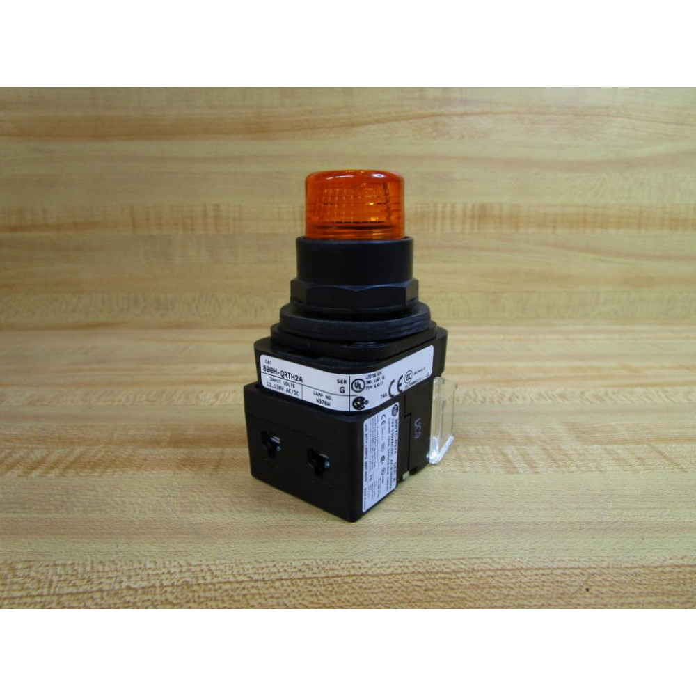 Allen Bradley 800H-QRTH2A Pilot Light W800TC-N374, W800T-XA - New No Box