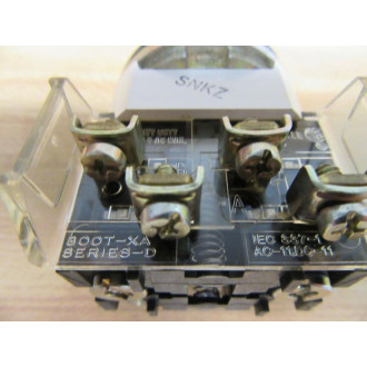 Allen Bradley 800T-J43KC7B Selector Switch 800TJ43KC7B W(2) 800T-XA