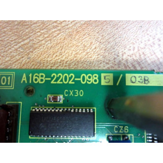 Fanuc A16B-2202-0985 CTRL IO PCB A16B-2202-098503B - Used