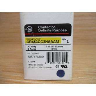 General Electric CR453CC2HAAAM GE Definite Purpose Contactor