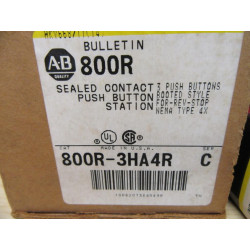 Allen Bradley 800R-3HA4R Pendant Station