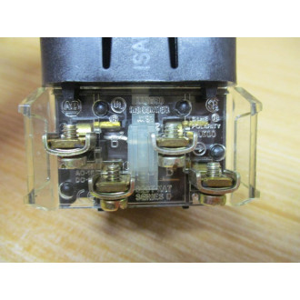 Allen Bradley 800T-16JG5KB7CX Illuminated Selector Switch