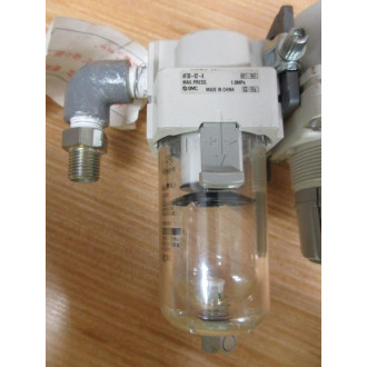 SMC AR30-02M-A Regulator AR3002MA W AF30-02-A, AL30-02-A, AC30-02M-A - Used