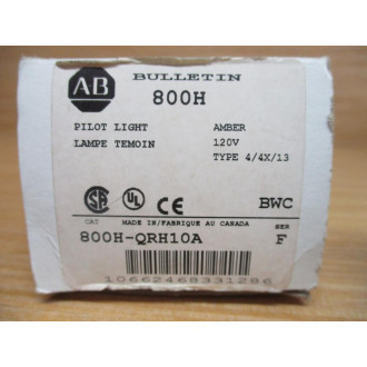 Allen Bradley 800H-QRH10A Pilot Light