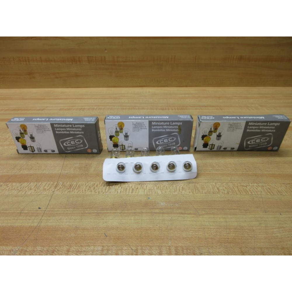 CEC 757 Miniature Lamp, Light Bulb (Pack of 30)