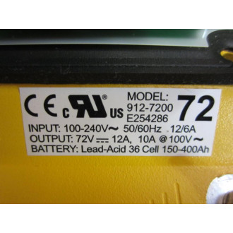 Delta-Q 912-7200-01 QuiQ Battery Charger Board Assy  912-7200 - Used Delta-Q 912-7200-01 QuiQ Battery Charger Board Assy  912-7200 - Used