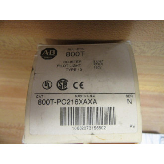 Allen Bradley 800T-PC216XAXA Cluster Pilot Light 800TPC216XAXA