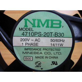Minebea 4710PS-20T-B30 AC Axial Fan 4710PS20TB30 NMB - Used