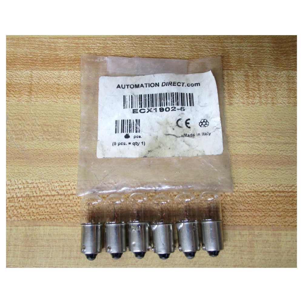 Automation Direct ECX1902-5 Miniature Bulb 24V2W (Pack of 6)