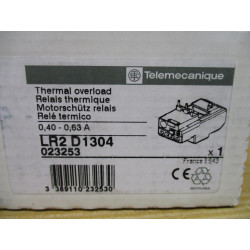 Telemecanique LR2-D1304 Thermal Overload Relay