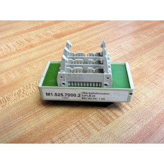 Weiland M1.525.7000.2 Connector Transfer Block M152570002 - New No Box