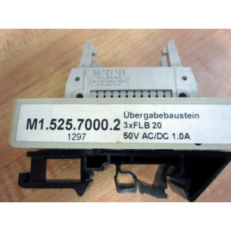 Weiland M1.525.7000.2 Connector Transfer Block M152570002 - New No Box