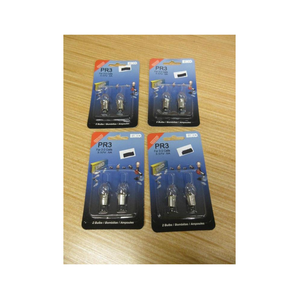 Eiko PR3-PB Light Bulbs PR3 (Pack of 8)