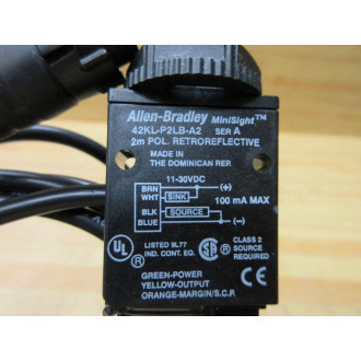 Allen Bradley 42KL-P2LB-A2 Photoelectric Sensor - New No Box