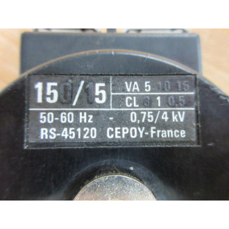 RS Isolec RS-45120 Current Transformer RS45120 Cracked Corner Mount - Used