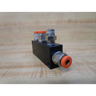 KV 1790-2701-22738 Pneumatic Manifold 1790270122738 - Used