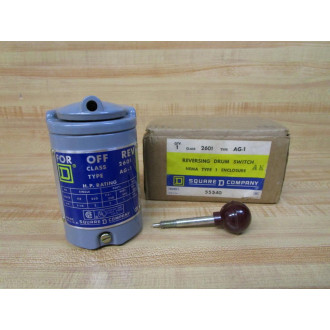 Square D 2601 AG-1 Reversing Drum Switch 55540