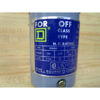 Square D 2601 AG-1 Reversing Drum Switch 55540