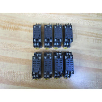CYGKCN CTF 08A Relay Socket CTF08A (Pack of 8) - New No Box