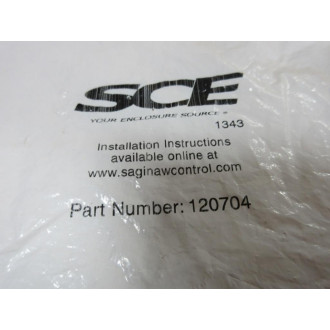 Saginaw Control & Engineering 120704 SCE Bracket Kit