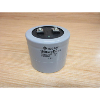 Hitachi HCGFAR Capacitor 1800MFD, 450VDC - New No Box