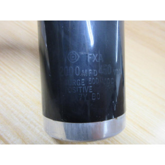 Hitachi FXA Capacitor 2000 MFD, 450VDC - Used