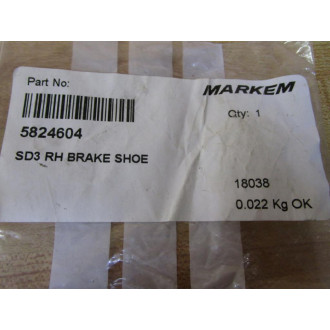 Markem 5824604 Brake Shoe SD3 RH