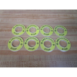 Schneider ZBY9320 Legend Plate (Pack of 8) - New No Box