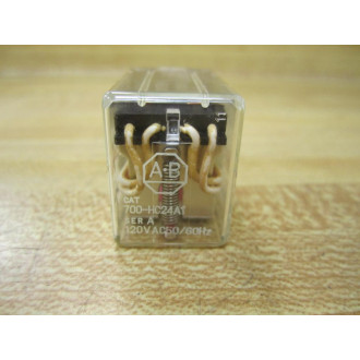 Allen Bradley 700-HC24A1-120V AC Relay 700HC24A1-120VAC Series B (Pack of 2) - New No Box
