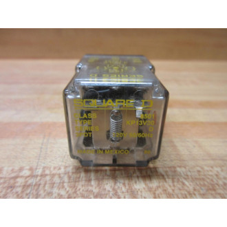 Square D 8501-KP13V20 Relay 8501KP13V20 Series D (Pack of 2) - Used