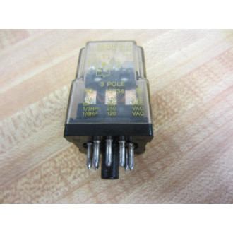 Square D 8501-KP13-P14-120V Relay 8501-KP13-P14 - Used