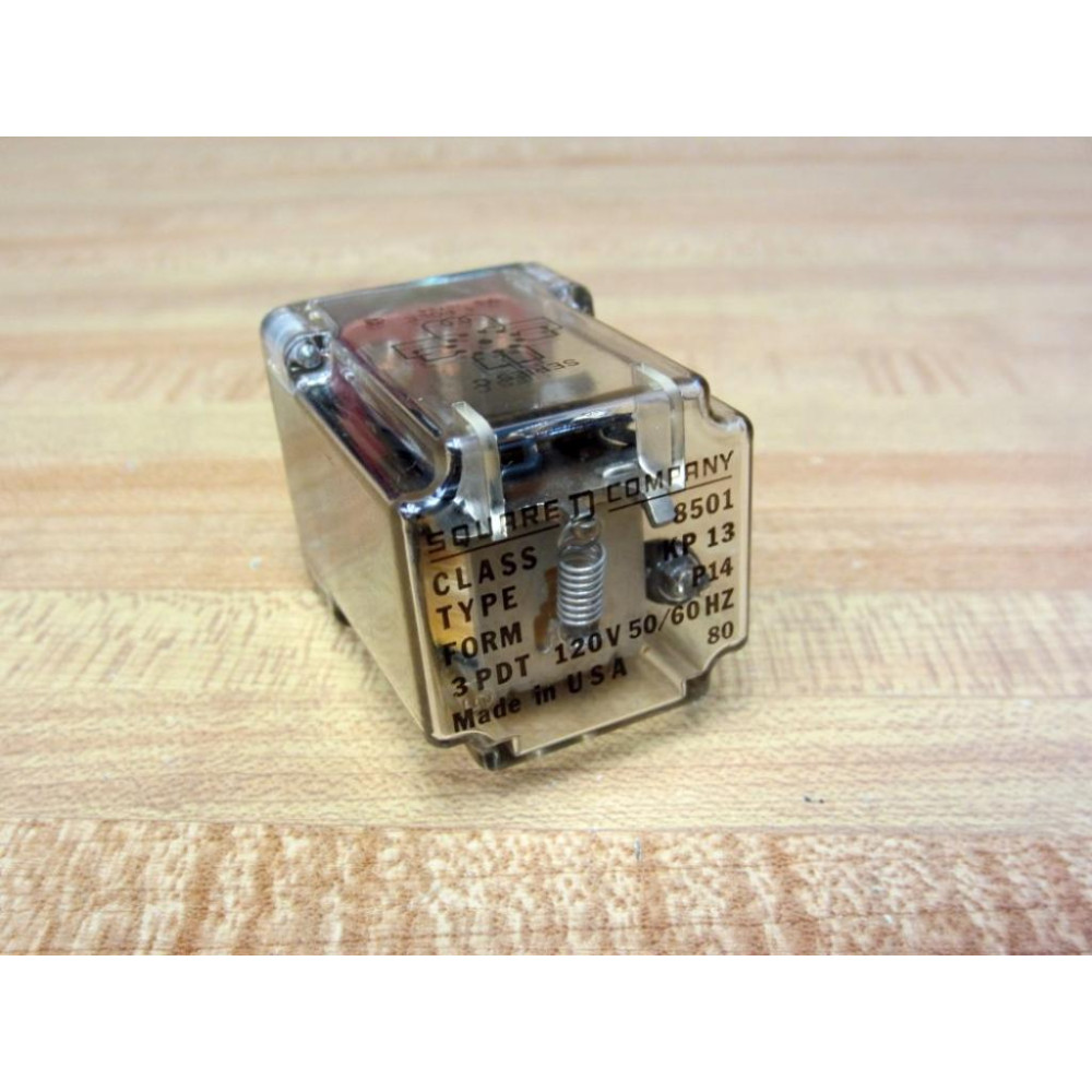 Square D 8501-KP13-P14-120V Relay 8501-KP13-P14 - New No Box